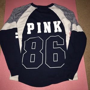 PINK Varsity Pullover